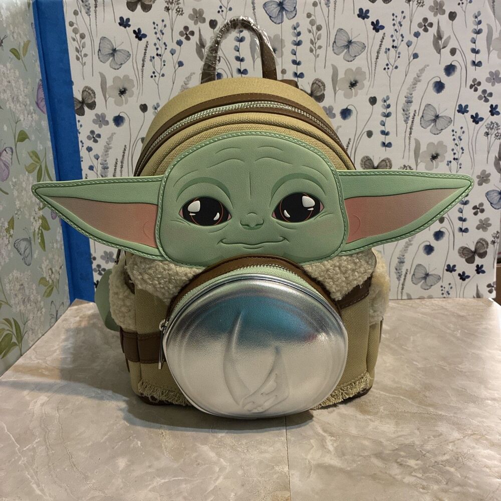 Loungefly Star Wars The Mandalorian Grogu Cosplay Mini Backpack